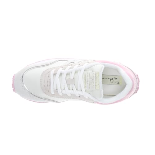 VINTAGE HAVANA Womens Cosmic Lace Up Sneakers Shoes Casual - Off White, Pink4