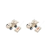 2 Set DIY Mini Fernbedienung Auto Spielzeug DIY Lernspielzeug für Kinder Jungen und Mädchen