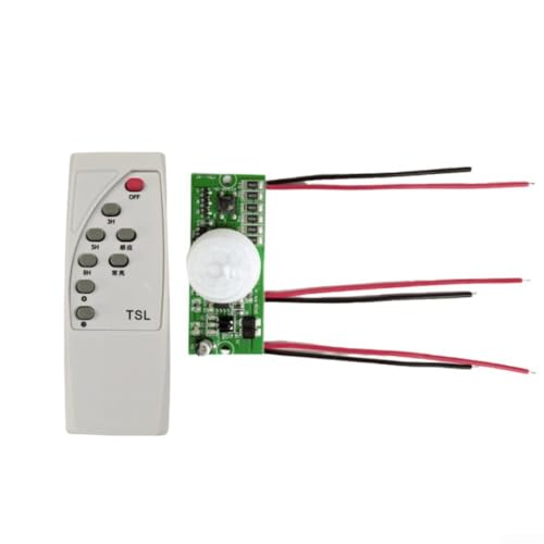 Placa de circuito de lámpara solar controlada a distancia con detección de modo dual para mayor comodidad del usuario
