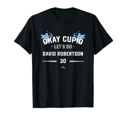 Photo de Cupid Let's Do David Robertson Baseball Fan Valentines T-Shirt