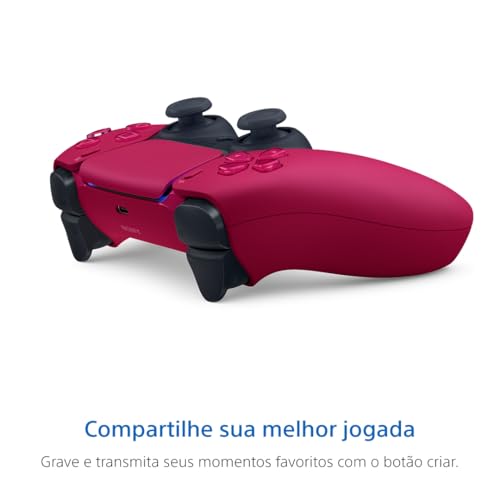 Image of PlayStation DualSense Wireless Controller - Cosmic Red - for PS5, PC, MAC & Mobile