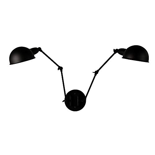 Up To 40% OFF JEUNEU Long-Arm Double Headed with Switch Plug in Wall Light Sconces Industrial Swing Arm Wall Two Lights Adjustable Bedroom Living Room Office Lighting Fixture Up To 40% OFF JEUNEU Long-Arm Double Headed with Switch Plug in Wall Light Sconces Industrial Swing Arm Wall Two Lights Adjustable Bedroom Living Room Office Lighting Fixture