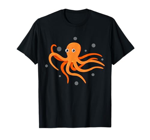 Linda camiseta de pulpo regalo para hombres y mujeres amantes del pulpo Camiseta