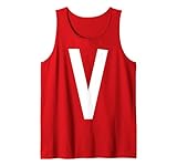 Photo Gallery lettera v funny group matching christmas costume 2025 canotta Photo Gallery lettera v funny group matching christmas costume 2025 canotta