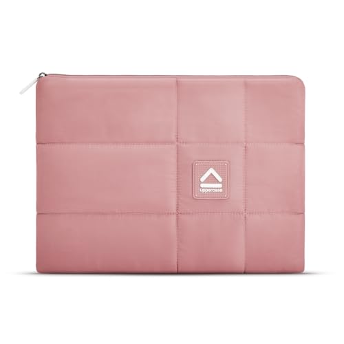 Image of uppercase Hashtag 16 Inch Laptop Sleeve Padded Compartment Protective Case Slim Lightweight Water-Resistant Zipper Closure for Office Travel Daily Use (Pink)