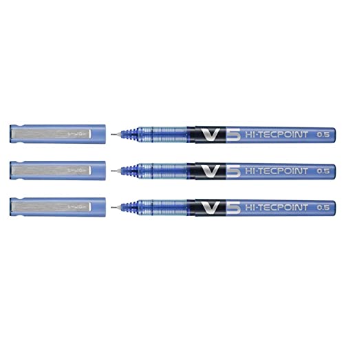 Pilot – Penna Roller A Inchiostro Liquido Blu V5 Hi-tecpoint Pilot