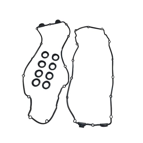 Image of AW3420000 Engine Valve Cover Gasket Set Compatible with Maserati GranCabrio GranTurismo Quattroporte，Replace 211219, 211220, 223982
