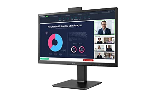 LG 24BP750C-B Business Monitor - Höhenverstellung. USB-C. LAN – Bild 5