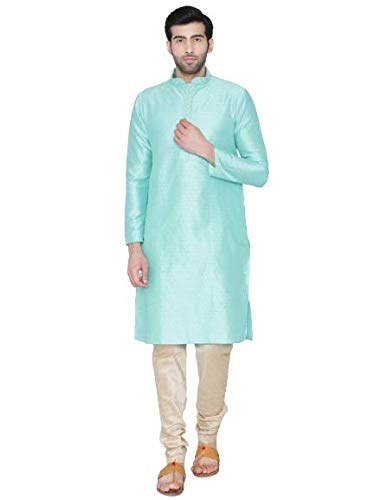Image of Manthan Men's Silk Kurta for Men