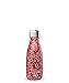 QWETCH - Bouteille Isotherme Flowers - Gourde Nomade INOX - 24h Froid et 12h Chaud - Etanche, sans BPA & Réutilisable - Gourde Isotherme pour Sport, Voyage, Bureau, Randonnée - Rouge - 500ml