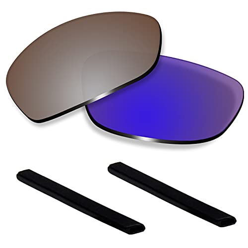 Image of Polarized Replacement Lenses /Ear Sock for Oakley Straight Jacket 2007 Glasses