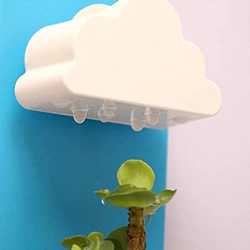 Lovskoo Mini Hanging Flower Pots Rain Cloud Watering Planters For Indoor Plants Railing Planter Yard Garden Rustic Farmhouse Decor For Outside Window Boxes Planters Cute Stuff Birthday Gifts (Blue) #TOP2