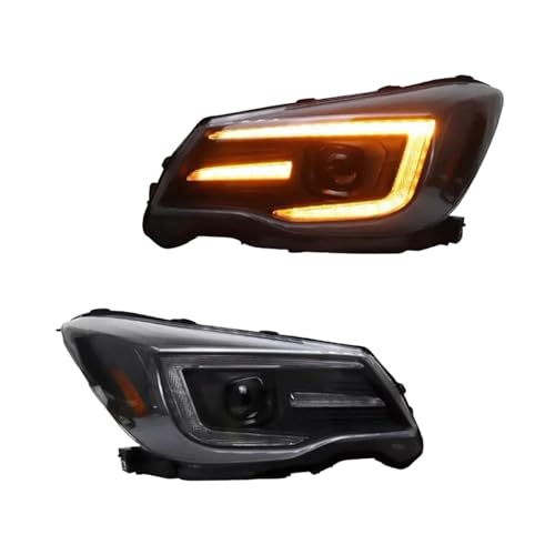 Phares Forester DRL à lentille de projecteur Angel Eye haute performance