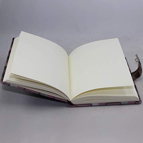 Journal intime avec cadenas vieux rose Modèle Swing pour secrets