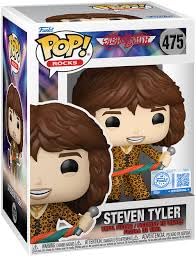 Funko Pop Aerosmith Steven Tyler Original 475 (with Plastic Protection), Multicolored, normal