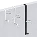 Unjumbly 4 Pack Over The Door Hooks - Fitting Door Width Between 1 3/8