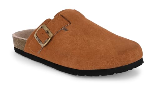 Image of AFROJACK Men's Leather Sandals Lightweight With EVA Sole