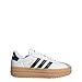 Adidas Women's VL Court Bold, White/Black/Wonder Beige, 8.5