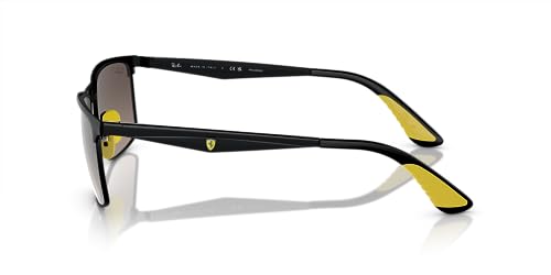 Image of Ray-Ban Unisex Sunglasses Silver Frame, Blue Lenses, 57MM