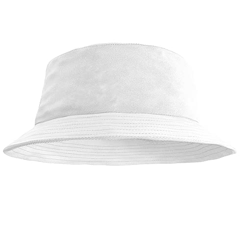 Boné Chapéu Bucket Hat Estampado Arco Iris Tamanho:Único;Cor:Branco;Genero:Homem