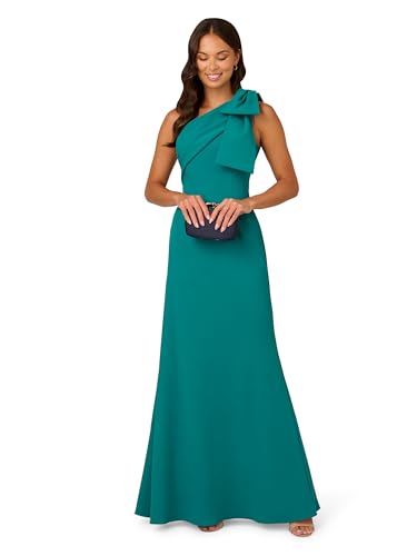 Image of Adrianna Papell Women's Stretch Crepe Long Dress