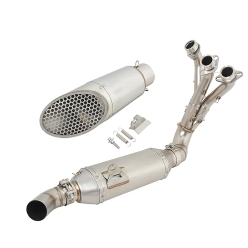 Tubo enlace delantero y escape con malla para optimizar Yamaha Tracer 9