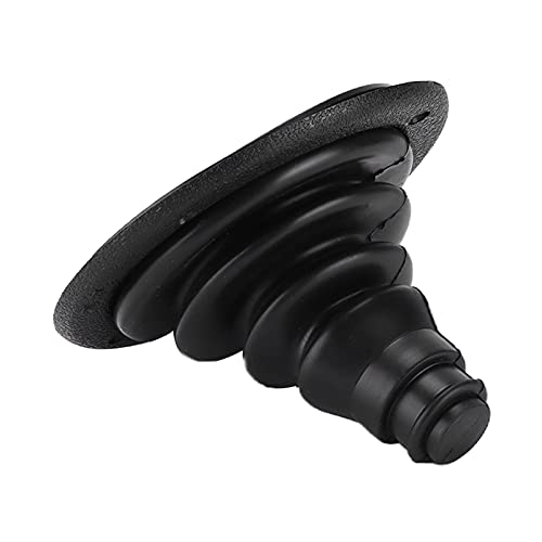 Headerbs Fuelle de Cable, Cable de Cambio de DireccióN Marino Fuelle de ProteccióN Cable de PláStico de Goma Cambio de Arranque para AutomóViles Barcos Yates Barcos Barcos a Motor (B (Negro)) Cover