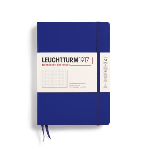 LEUCHTTURM1917 - Re:Combine Your Thoughts - Hardcover Notebook - 251 Numbered Pages (Dotted Paper, Ink)