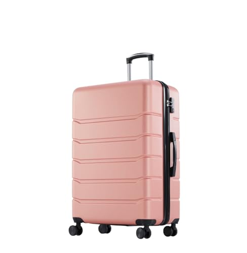 Hardside Carry On Luggage with Spinner Wheels, 20-Inch Expandable Suitcase, Lightweight Rolling Luggage, Pink2