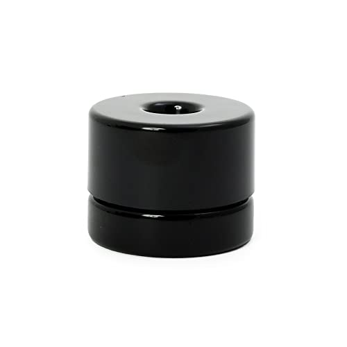 Pop-Vac Jar 4ml Black Vacuum Sealed Glass Jar-25pcs