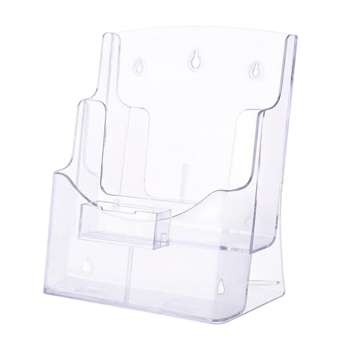 Présentoir en acrylique à plusieurs niveaux pour rangement de documents - 7