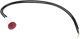 GARLAND COMMERCIAL INDUSTRIES G01296-1 RED Indicator Light 250V Round