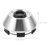 Performances fiables : conçus avec une fabrication de précision, ces capuchons assurent un ajustement sûr qui améliore la stabilité et la sécurité pendant la conduite à vitesse, pièces automobiles, accessoires de capuchons de moyeu de jante de en