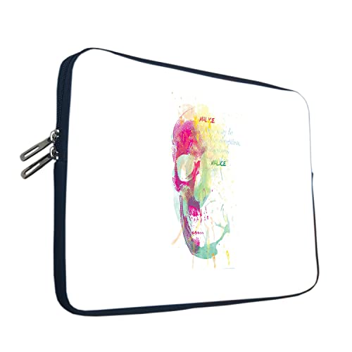 Image of TheSkinMantra Chain Laptop Sleeve Bag Compatible with Laptop /Macbooks /Chrombook /Notebook /Zbook (14.1 Inch (Chain), Malice)