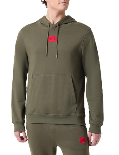 HUGO Men's Sweatshirt, Dark Beige257., XXL