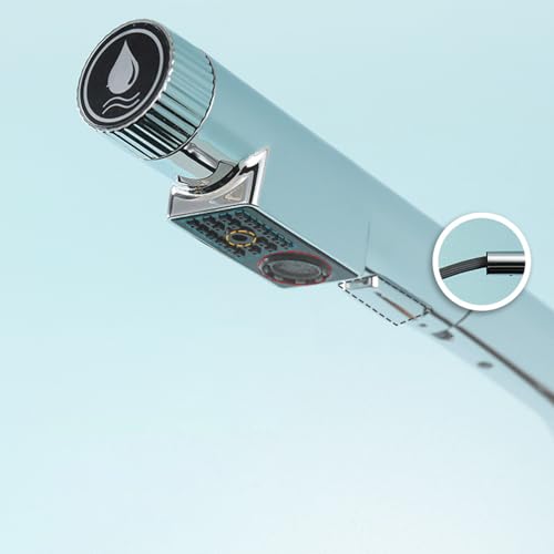 Mitigeur cuisine double jet extractible et compatible eau potable - 3