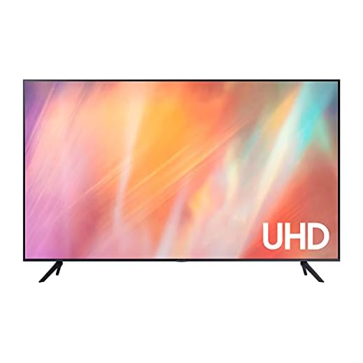 Samsung 4K UHD 2021 43AU7105 - Smart TV de 43" con Resolución Crystal UHD, Procesador HDR10+, PurColor, Contrast Enhancer
