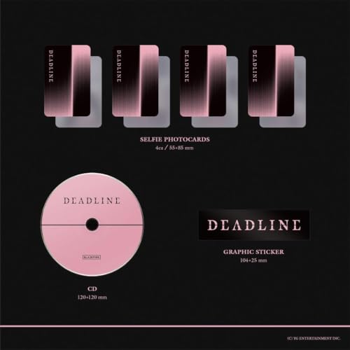 Image of BLACKPINK 3rd MINI ALBUM [DEADLINE] BLACK VER.