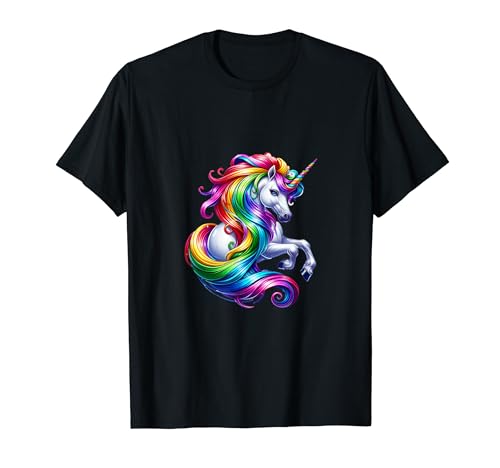 Vêtements de soirée Pride Unicorn Rainbow Lesbian Gay CSD Trans LGBT T-Shirt