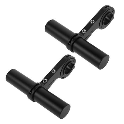 Soporte extensible para manillar ideal para ciclismo urbano y rutas deportivas con luces