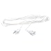 HAPINARY String Wire Garden Us Extension Fairy Lamp Accessory Christmas Install Curtain Wedding Cable Easy Cord Decoration for Layout Festival Clear Party Extended Thin Plug Line Light Led