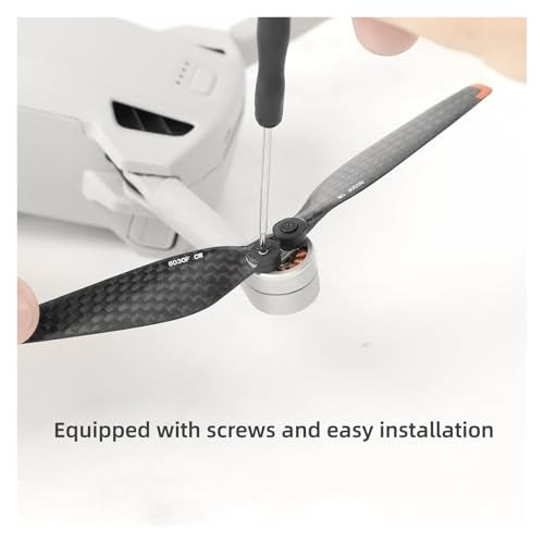Hélices rigides en carbone véritable pour drone 3Pro kit de rechange haute performance - 6