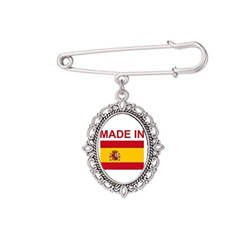 Broche Espagne pour robe et chemise - Clip de tailleur taille M