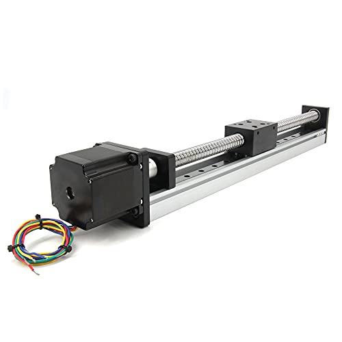 Befenybay Lineartischantrieb mit 300 mm Länge und quadratischen Linearschienen, Kugelumlaufspindel SFU1605 mit NEMA23-Schrittmotor für DIY-CNC-Fräserteile, X-Y-Z-Achse