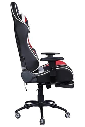 Casa Copenhagen , Designed in Denmark,High-Back Italian Leather Gaming Ergonomic Chair with Footrest, Luxurious Memory Foam Seating & Multi... - Image 5