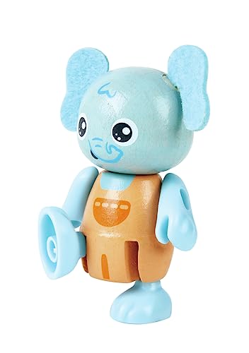 Hape Green Planet Explorers - Famiglia Di Elefanti Realizzati Con Materiali Sostenibili Per Gioco Di Ruolo Bambini Dai 3 Anni In Su - 4