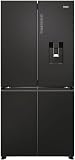 Haier Cube 83 Serie 7 HCR7818DWPT - Frigorifero a 4 porte con congelatore, capacità XXL, larghezza 83 cm, 463 l, classe energetica D, dispenser di acqua e No Frost - 1