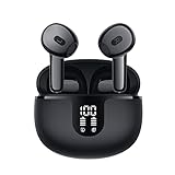 【Qualità audio ad alta fedeltà 】: e comunicazione chiara , La cuffia wireless Bluetooth ha un microfono ad alta definizione incorporato, utilizza un altoparlante da 13 mm e un eccellente codec audio Bluetooth. Può bloccare efficacemente l'80% del rumore di fondo, garantendo l'eccellente qualità della musica stereo ad alta fedeltà. Anche in ambienti rumorosi, può garantire il riconoscimento vocale ad alta risoluzione e la qualità delle chiamate.