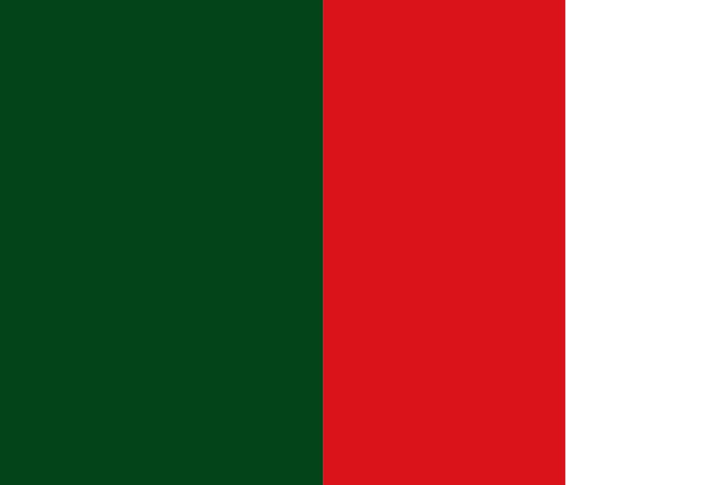 Drapeau large Puigdàlber facile à suspendre sans plis sur le bord