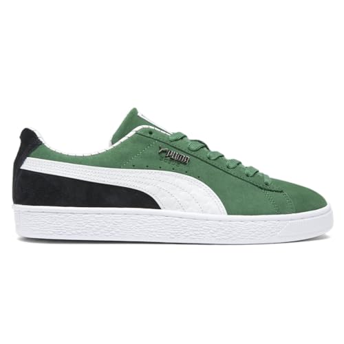 PUMA Mens Suede Pinstripe Sports Club Lace Up Sneakers Shoes Casual - Green - Size 11.5 M